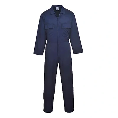 Afbeelding van Euro Work Polykatoen Overall maat Large, Navy T