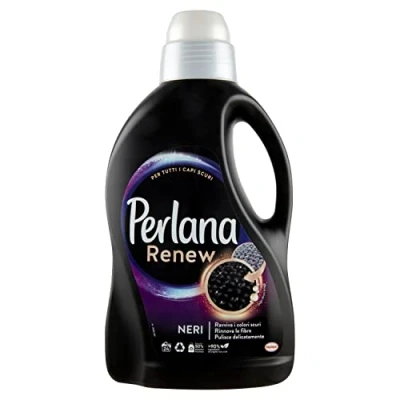Afbeelding van Perlana Renew Lana Nero Wasmiddel voor zwarte en donkere was, vernieuwt beschermt de kleurintensiteit, 24 wasbeurten