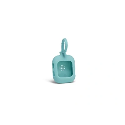 Afbeelding van Time Timer horlogeband FOB accessoire — Zachte siliconen hoes voor wijzerplaat Bevestiging rugzak, riem of portemonnee (Caribbean Blue)