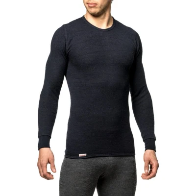 Afbeelding van Longsleeve Woolpower Crewneck 200 Dark Navy XXS