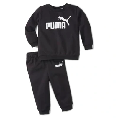 Afbeelding van Puma Minicats CREW Jogger Unisex SET Trainingspak voor kinderen, Maat: 86, Black