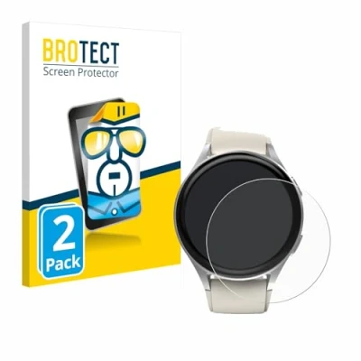 Afbeelding van BROTECT (2 Stuks) Schermbeschermer voor Hama 8900 (42 mm) Screen Protector Transparant