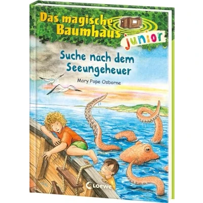 Afbeelding van Das magische Baumhaus junior (Band 36) Suche nach dem Seeungeheuer: Kinderbuch zum Vorlesen und ersten Selberlesen Mit farbigen Illustrationen Für Mädchen Jungen ab 6 Jahren
