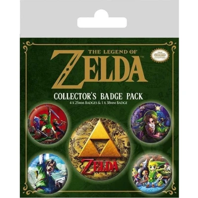 Afbeelding van The Legend of Zelda Collector&#039;s Badge Pack