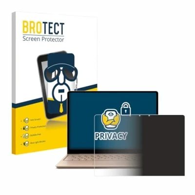 Afbeelding van BROTECT privacy screenprotector voor Microsoft Surface Laptop Go 2 Business 12.4&quot; Folie Beschermfolie Blauwlichtfilter