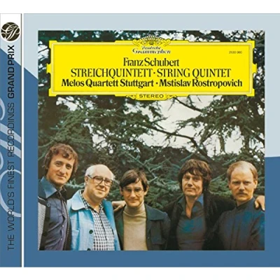 Afbeelding van Melos Quartet, Mstislav Rostropovich Schubert: String Quintet D 956 (CD)