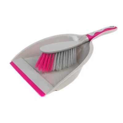 Afbeelding van Kleeneze Dustpan borstelset, luxe zachte handgreep, ruimtebesparend