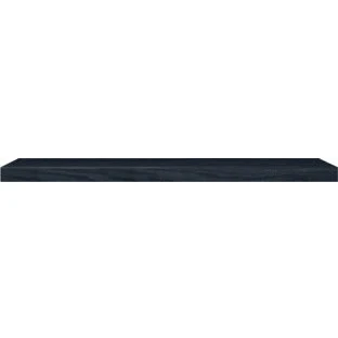 Afbeelding van Looox wooden base shelf solo x 140 cm black ophanging mat zwart wbsoloxbl140mz