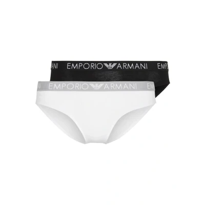 Afbeelding van Emporio Armani Brief 2 PACK Slip, Dames, Maat: XL, Bianco