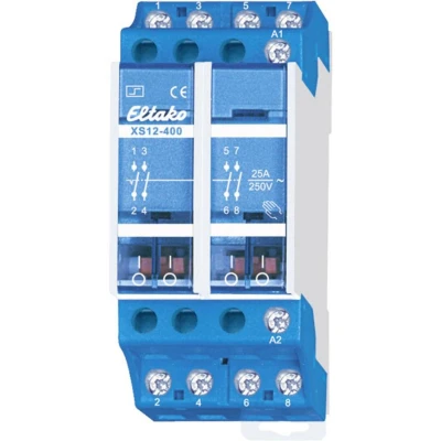 Afbeelding van Eltako XS12 400 230V Stroomstootschakelaar DIN rail 4x NO 230 V 15 A 3600 W 1 stuk(s)