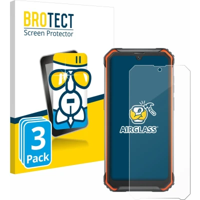 Afbeelding van BROTECT Screenprotector voor Blackview BV7200 Folie Beschermfolie Beschermglas transparant (3 Stuks)