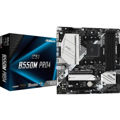Afbeelding van Moederbord AMD Asrock B550M Pro4