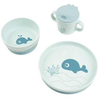 Afbeelding van Done by Deer Foodie dinner set Wally Blue