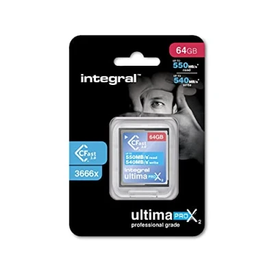 Afbeelding van Integral UltimaPro X2 32 GB CFast 2.0 geheugenkaart 64 zwart
