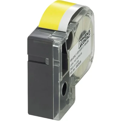 Afbeelding van Phoenix Contact 803942 MM EMLF (EX12)R C1 YE/BK Etiketten voor thermotransferprinter Montagemethode: Plakken Geel, Zwart 1 stuk(s)