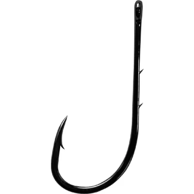 Afbeelding van Gamakatsu LS 5213 Nikkel Long Shank With Double Barb Hook 002 (25st) Witvis haken
