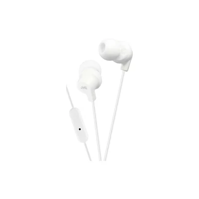 Afbeelding van JVC HA FR15 W EF In ear hoofdtelefoon met afstandsbediening en microfoon Wit