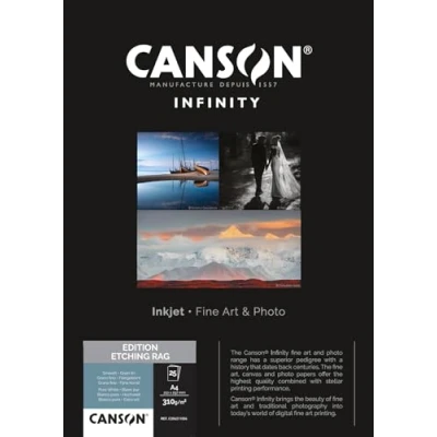 Afbeelding van Canson 206211006 Edition Etching Rag Box, fotopapier, A4