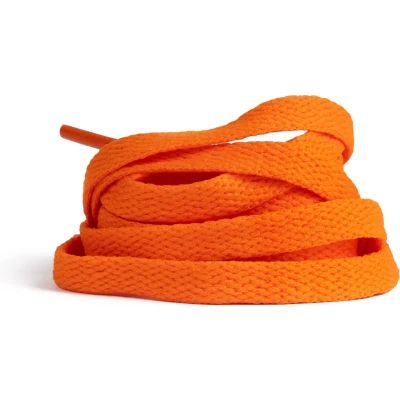 Afbeelding van GBG Sneaker Veters 160CM Oranje Orange Schoenveters Laces Platte Veter