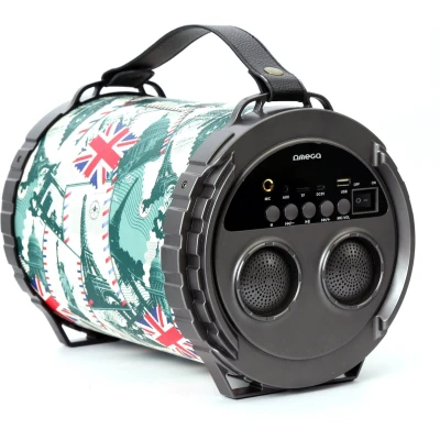 Afbeelding van Platinet OG73P BAZOOKA Bluetooth V2.1 Luidspreker 20W Draadloos Karaoke functie Zwart