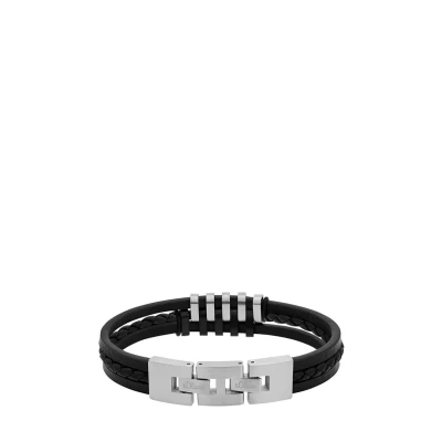 Afbeelding van s.Oliver Armband, Heren, Maat: One Size, Schwarz
