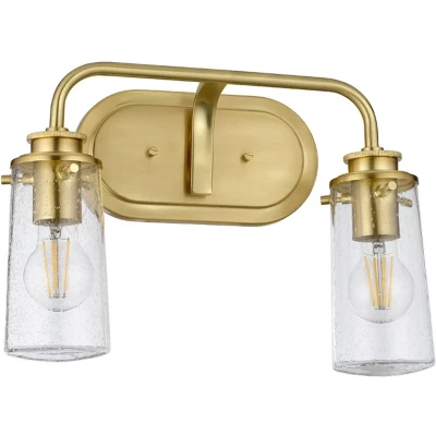 Afbeelding van Kichler LED Wandlamp Braelyn 2X E27 Max 40W IP44 Brushed Brass