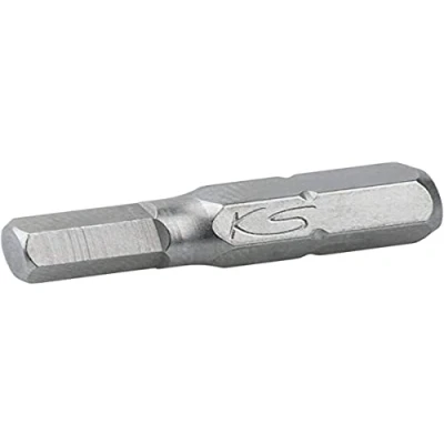 Afbeelding van 1/4&quot; Classic bit binnenzeskant, 25 mm 4,0 mm. 1 Stuk zilver