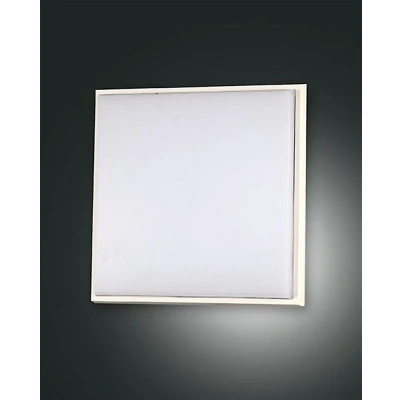 Afbeelding van Fabas Luce LED buiten plafondlamp Desdy, 24x24 cm, wit
