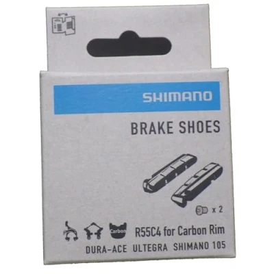 Afbeelding van Shimano Remrubber R55C4 Carbon Velg Br R9100 Dura Ace