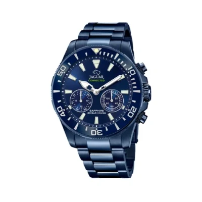 Afbeelding van Jaguar Chronograaf Connected, J930/1 (set, 3 delig, Met wisselband en gereedschap)