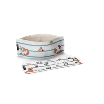 Afbeelding van Wuff&#039;n&#039;Go Reis Hondenbak (set van 2) Peleg Design