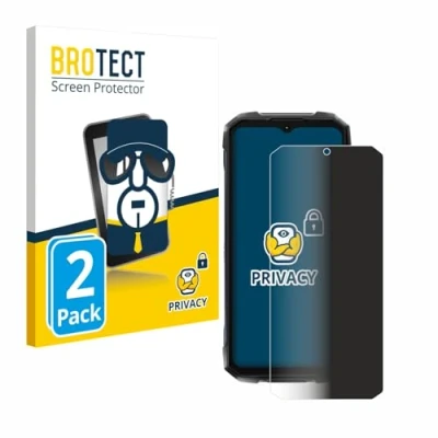 Afbeelding van BROTECT privacy screenprotector voor Hotwav Hyper 7 Pro Folie Beschermfolie Blauwlichtfilter (2 Stuks)