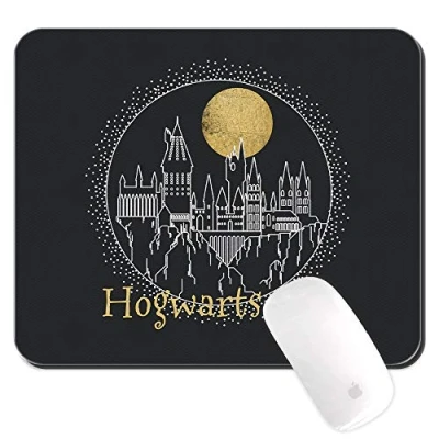 Afbeelding van Originele en officieel gelicentieerde Harry Potter muismat, ideaal als cadeau, antislip, mat voor PC, computermuismat, hoogwaardige opdruk, 220 mm x 180