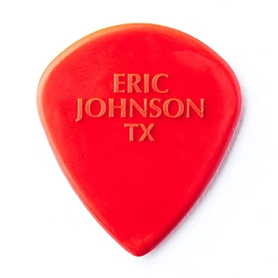 Afbeelding van Dunlop Eric Johnson Jazz III Pick Classic, 6er Set, rood Plectrum set