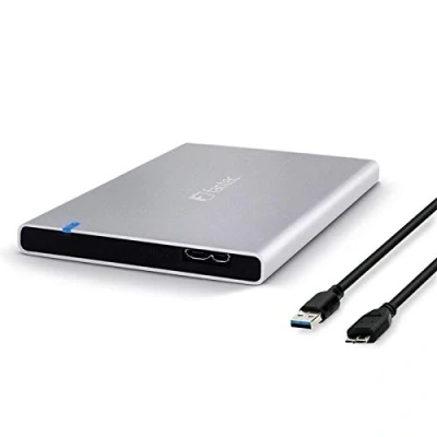 Afbeelding van Fantec ALU7MMU3 Externe behuizing voor 2,5&quot; (6,35 cm) SATA I/II/III of SSD HDD harde schijf, max. 7 mm hoogte, USB 3.0