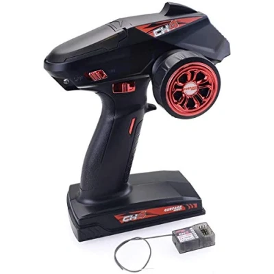Afbeelding van Fasizi 2.4G RC Auto Controller 4 Kanaals Digitale Radio Afstandsbediening Zender Met Ontvanger Voor Remote Boot