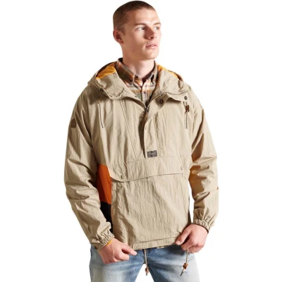 Afbeelding van Superdry Mountain Overhead Jas Beige L Man