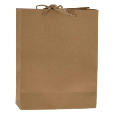 Afbeelding van Geschenktas Kraftpapier Klein