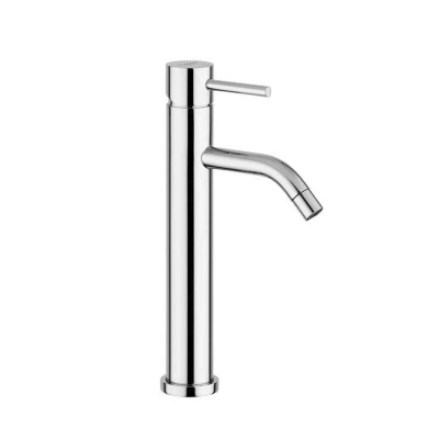 Afbeelding van Wastafelmengkraan Sapho Rhapsody 1 Hendel Uitloop Recht 32.7 cm Chroom