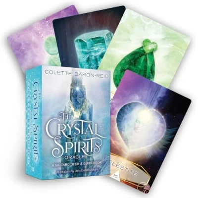 Afbeelding van The Crystal Spirits Oracle: A 58 Card Oracle Deck and Guidebook for Healing Messages, Divination, Clarity Spiritual Guidance