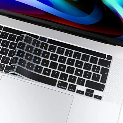 Afbeelding van (EU) Keyboard bescherming Geschikt voor MacBook Pro 16 inch (2019) / 13 (2020 2022) Zwart