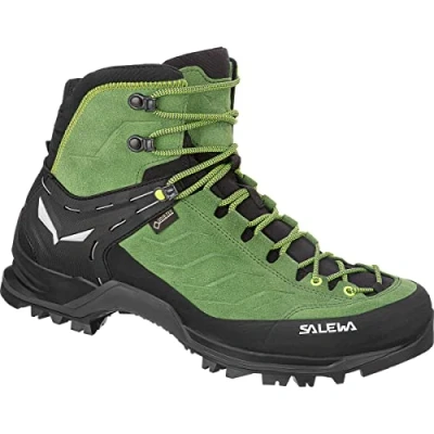Afbeelding van Salewa Ms Mountain Trainer Mid Gore tex heren Trekking en wandelschoenen , Myrtle/Fluo Green, 42 EU