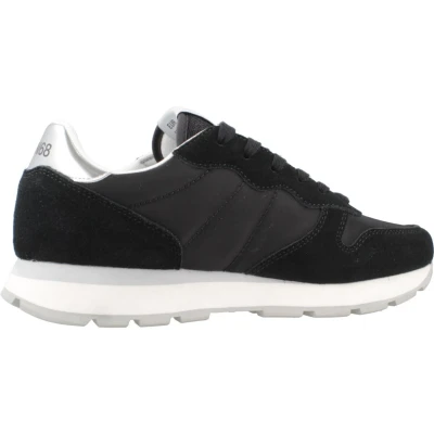 Afbeelding van Sun68 ALLY Sneakers laag, Dames, Maat: 37, Nero Leer
