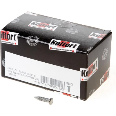 Afbeelding van Kelfort Regelnagel staal/gegalvaniseerd bol verzonken kop (BKV) 4.5 x 25mm