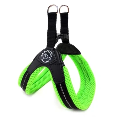 Afbeelding van TRE PONTI Easy Fit Mesh Fix Neon Hondenharnas, Maat 3.5, Groen