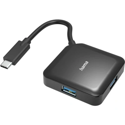 Afbeelding van Hama Usb C Hub 4 Poorts 3.2 Gen1 5 Gbit/S