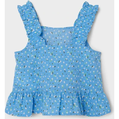 Afbeelding van Name it Print Top voor kinderen, Maat: 146/152, All aboard
