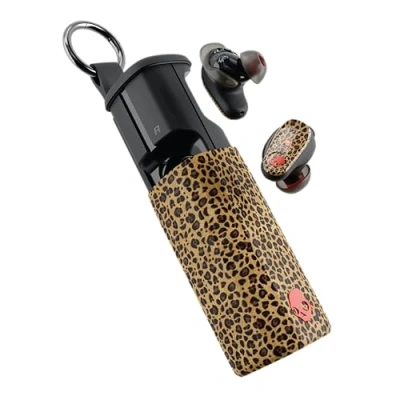 Afbeelding van Skullcandy Method 360 ANC Sound by Bose Wireless Earbuds Microphone Leopard