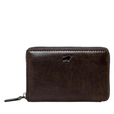 Afbeelding van Braun Büffel Kaarthoes Arezzo RFID Card Case 9CS Brown Donkerbruin