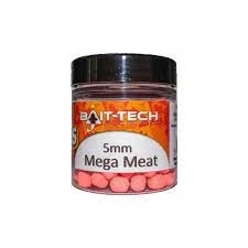 Afbeelding van Bait Tech Wafters Criticals 5mm (50ml) Smaak : Mega Meat (Fluo Pink)